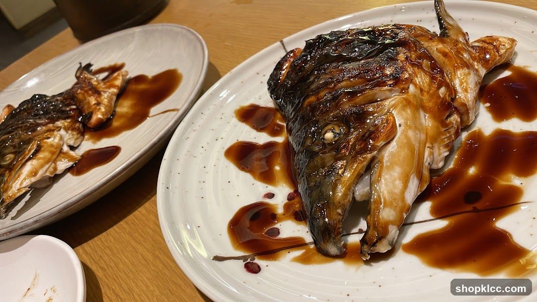 Grilled Fish Heads