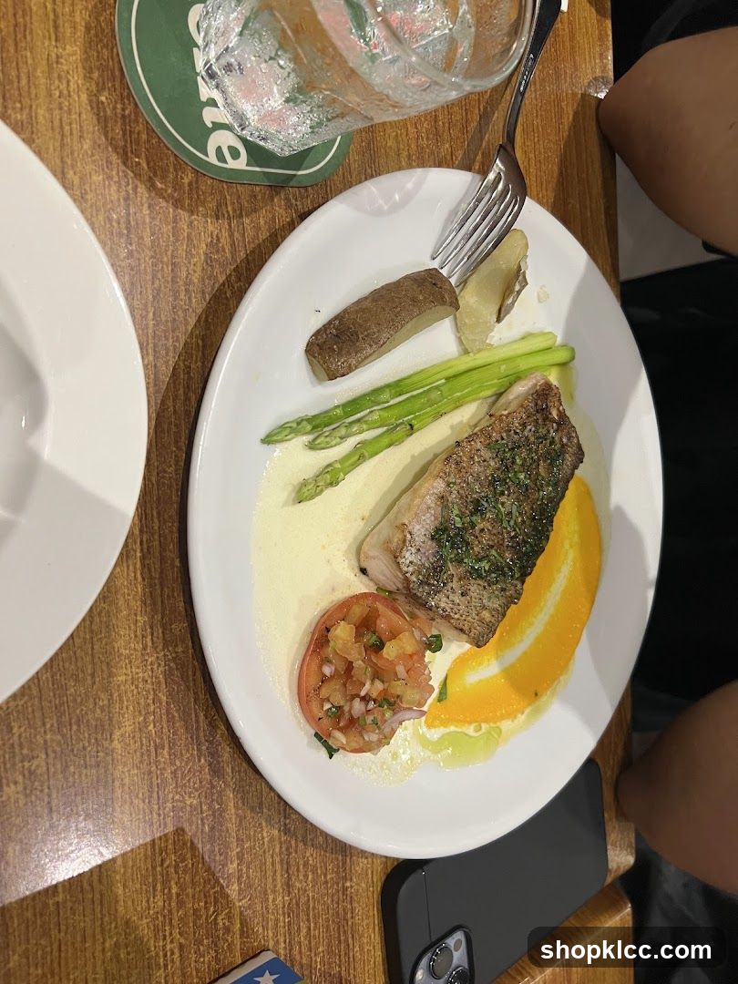 Fish dish with vegetables