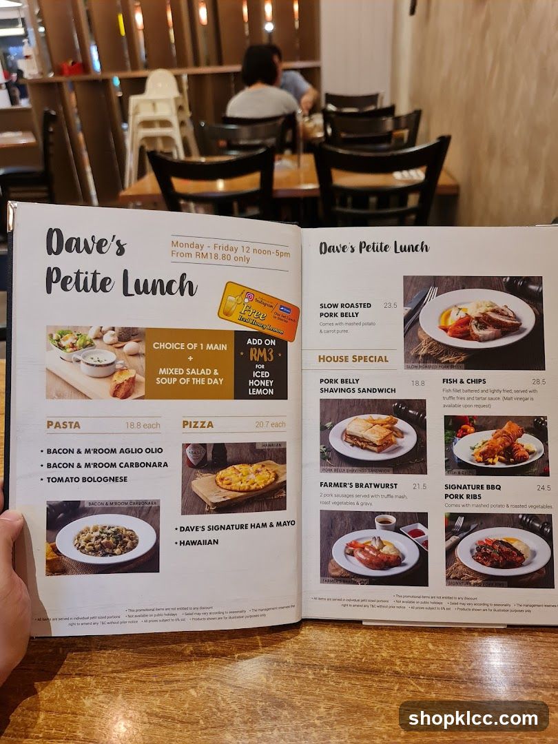 Dave's Petite Lunch