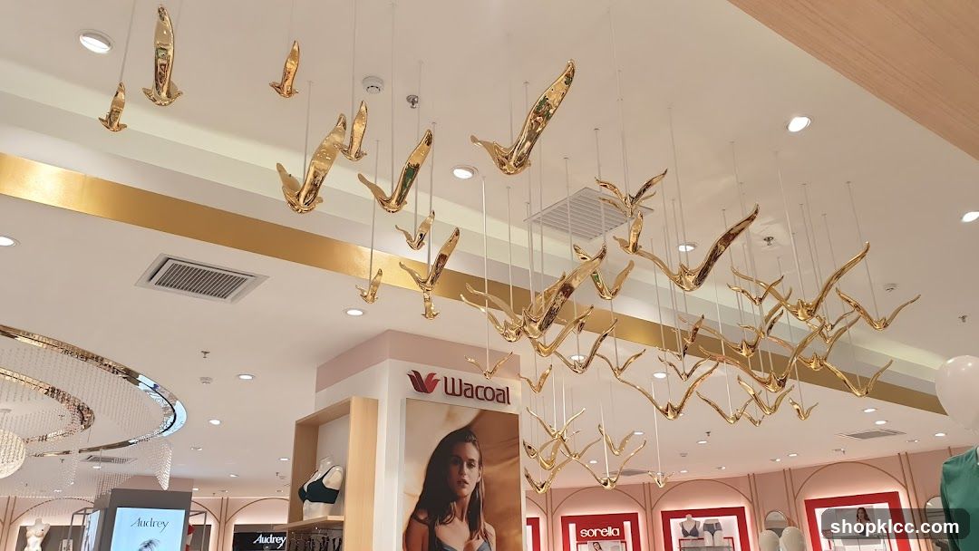 Store Interior with Bird Decorations