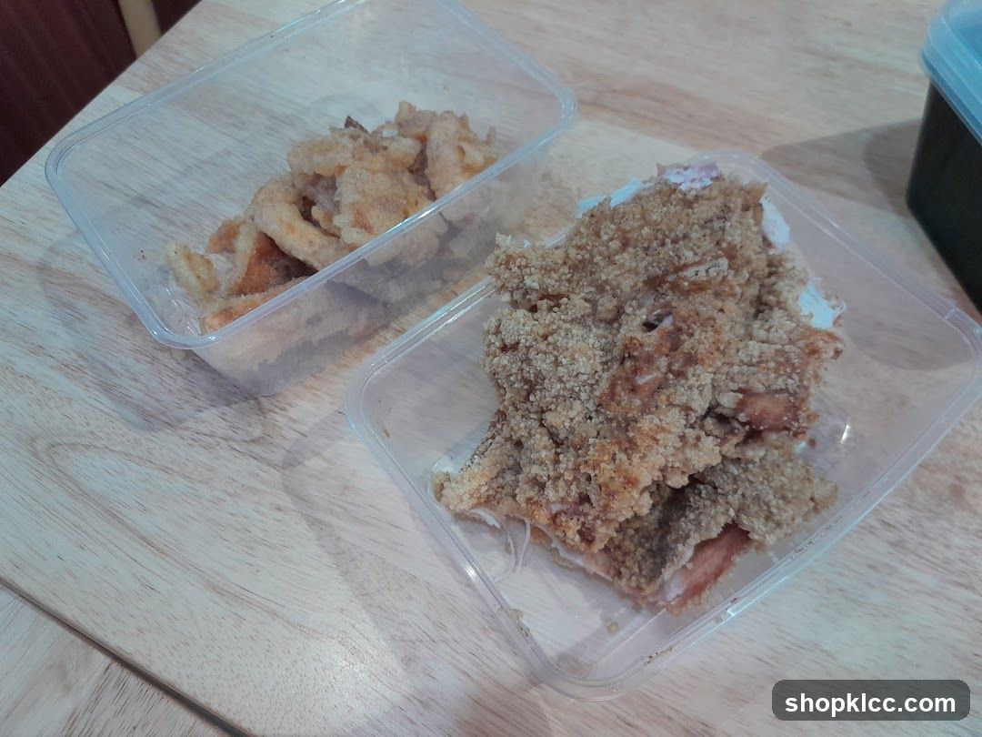 Fried Food in Takeout Containers