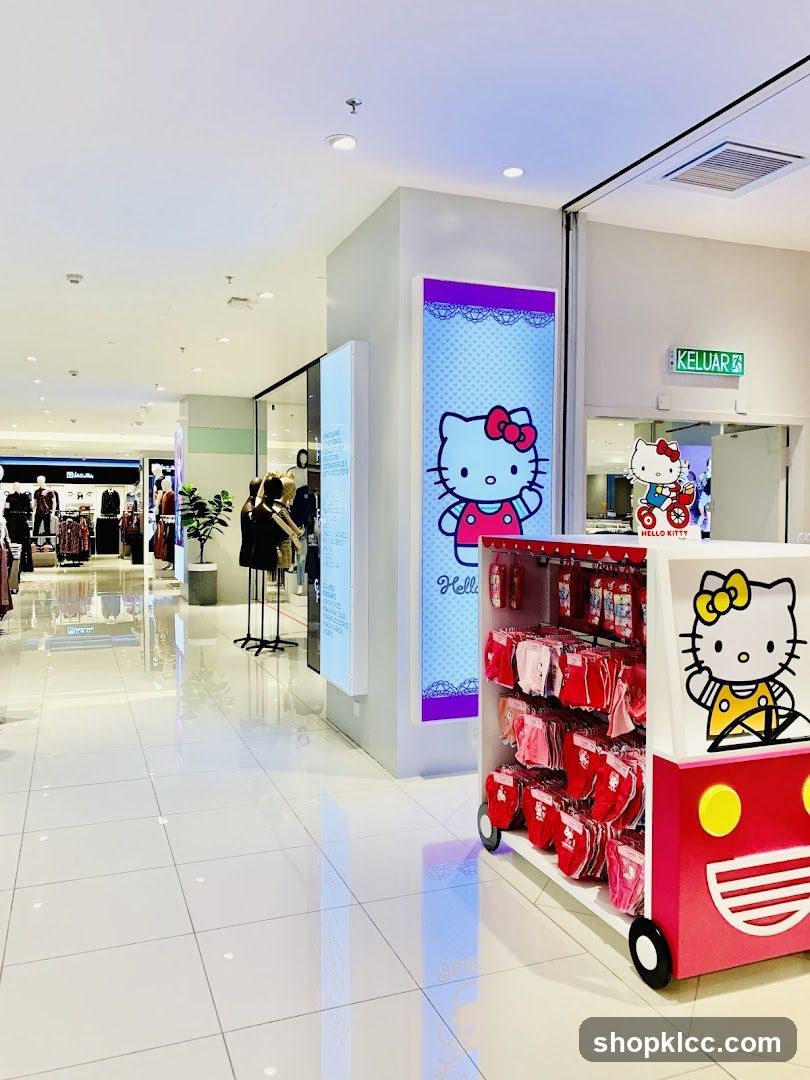 Hello Kitty Merchandise Display