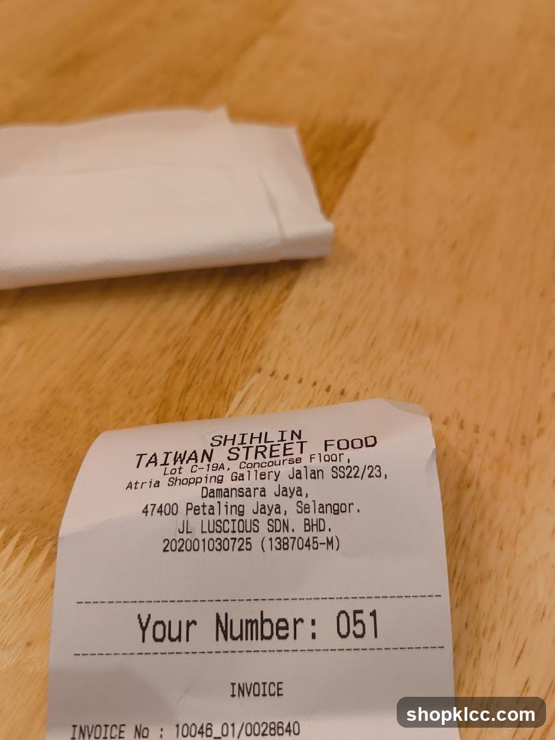 Receipt