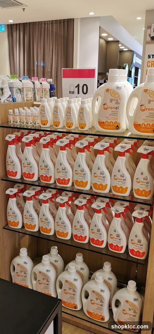 Cleaning Products Display