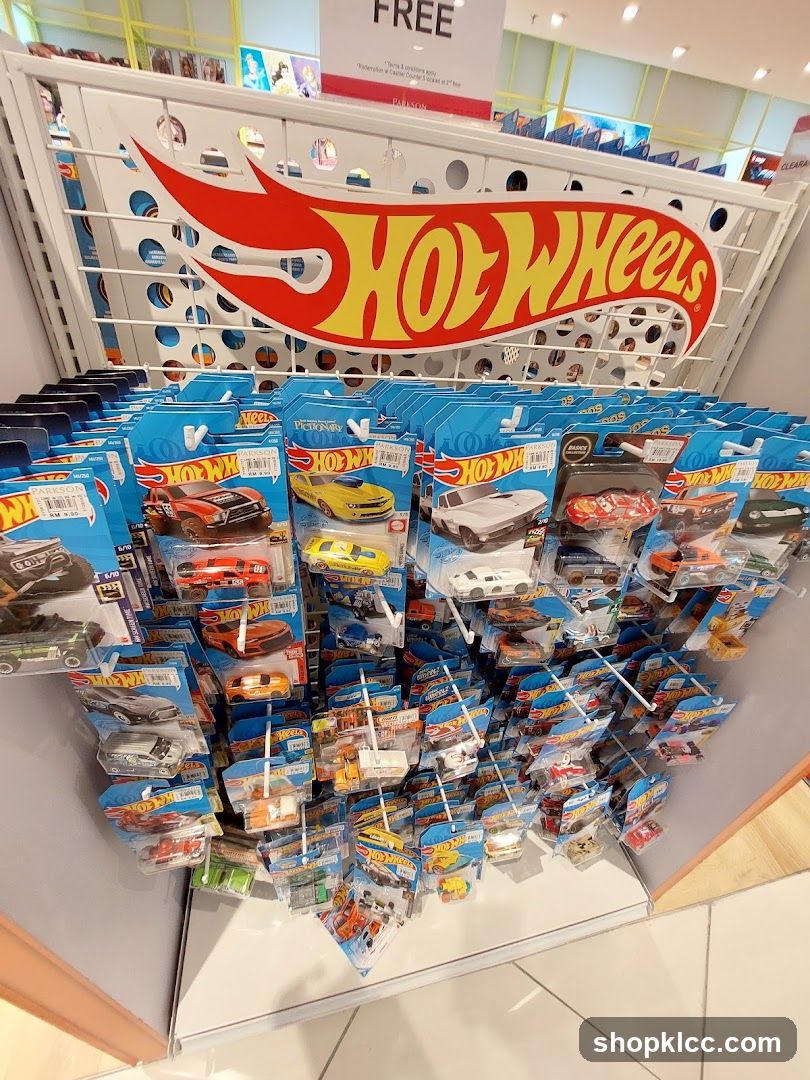 Hot Wheels Toy Cars Display