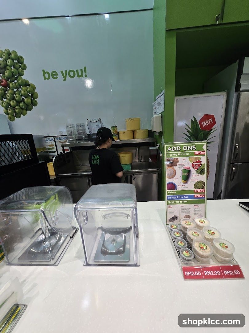 Juice Bar Counter