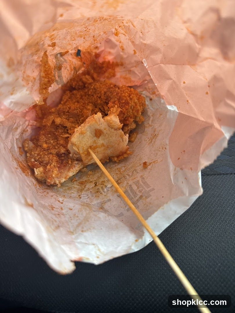 Fried Chicken in Paper Bag