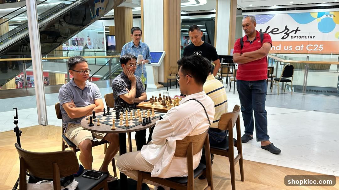 Chess Match in a Mall