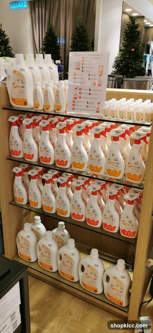 Cleaning Products Display