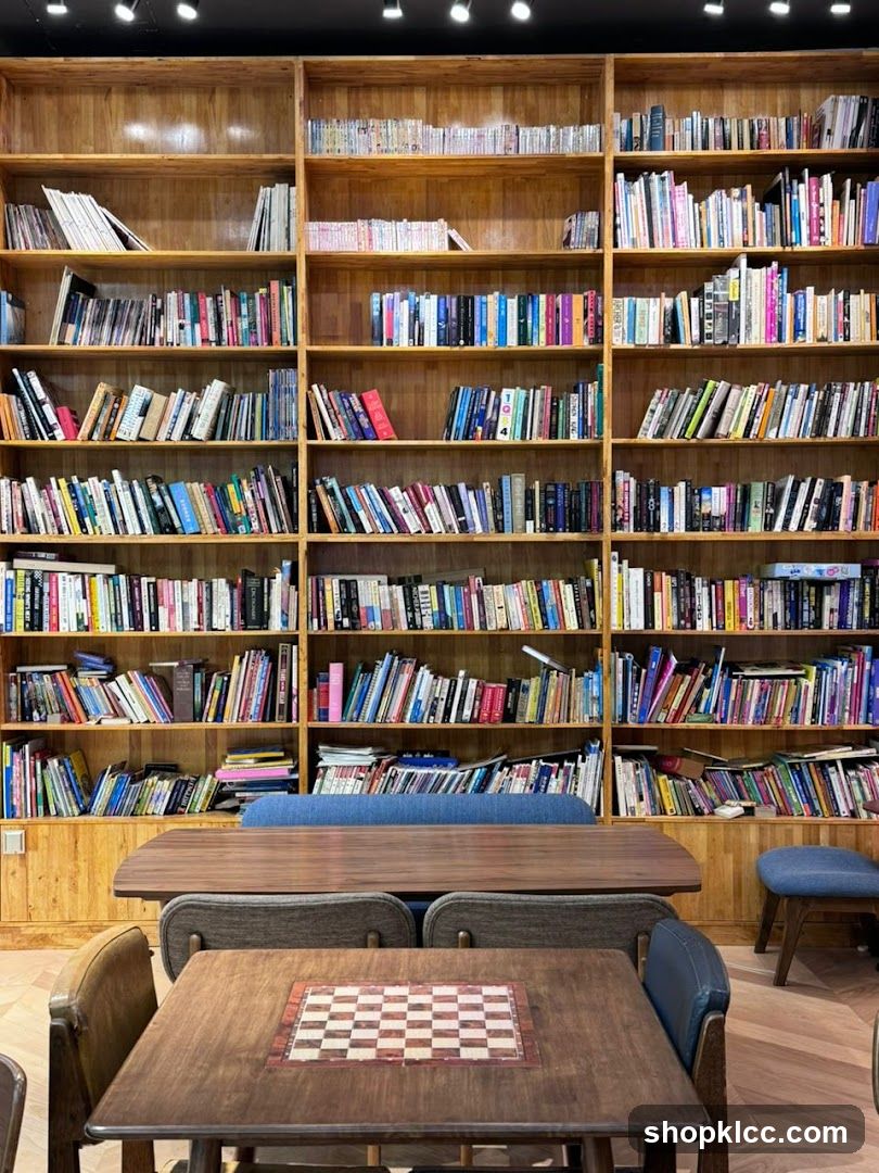 Bookshelves and Tables