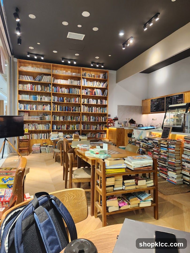 Cozy Bookstore Cafe