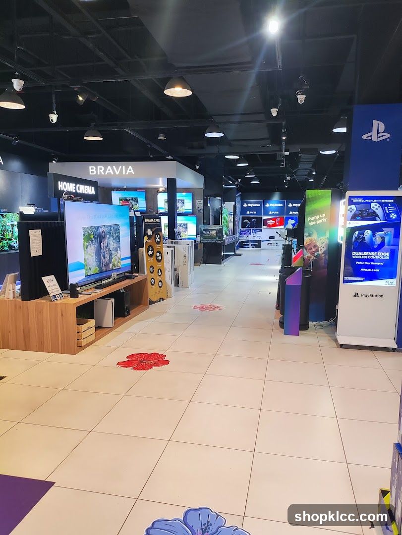 Electronics Store Interior