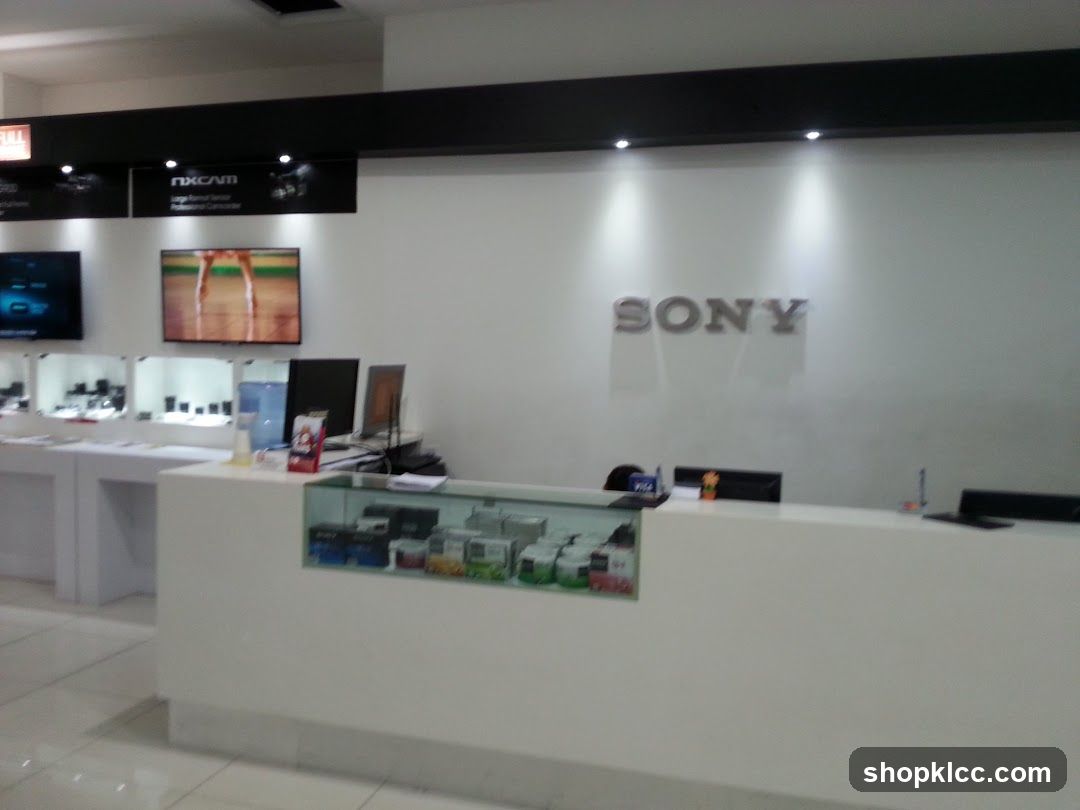 Sony Store Interior