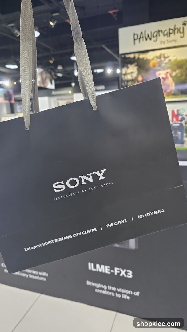 Sony Shopping Bag
