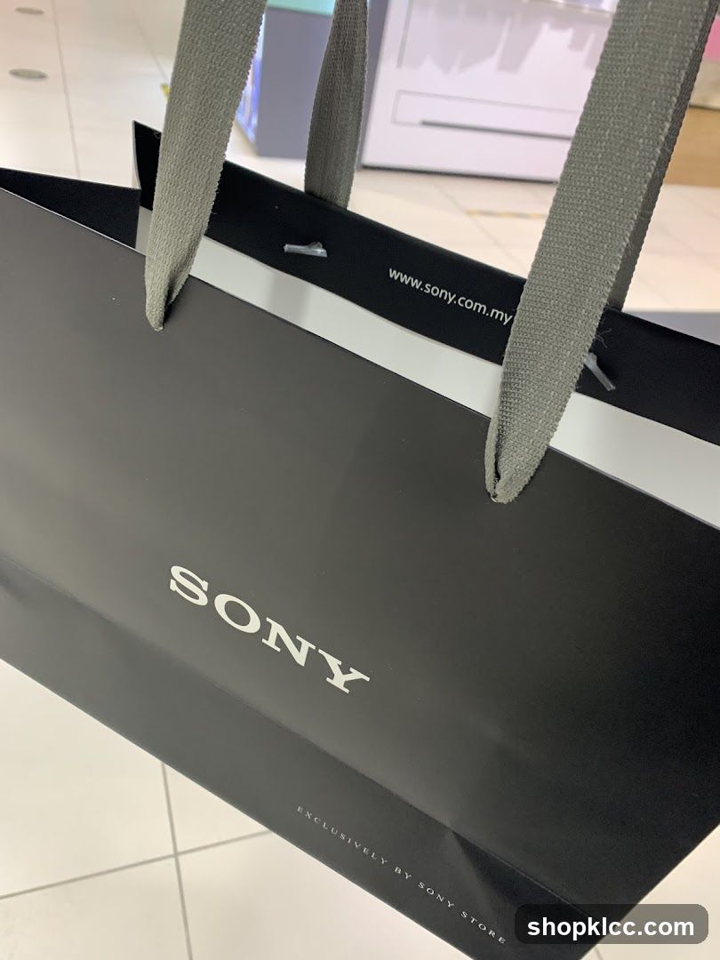 Sony Shopping Bag
