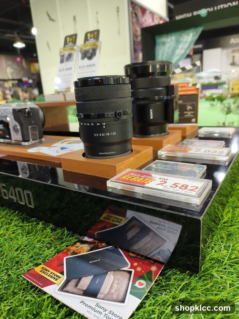 Sony Camera Store Display