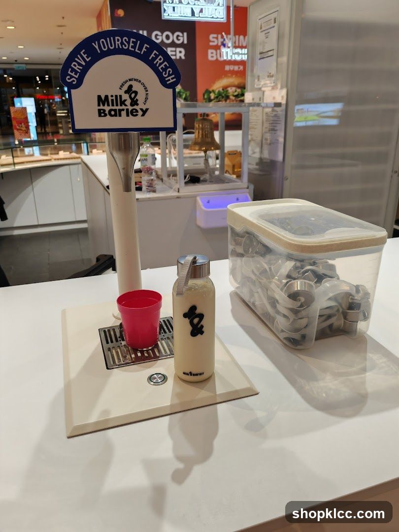 Milk & Barley Drink Station