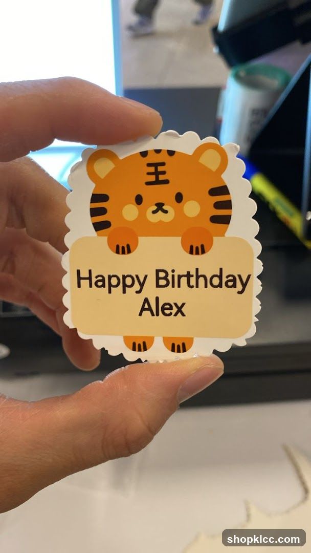 Birthday Sticker