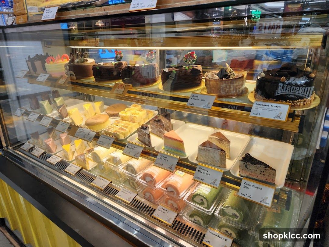 Cakes and Pastries Display