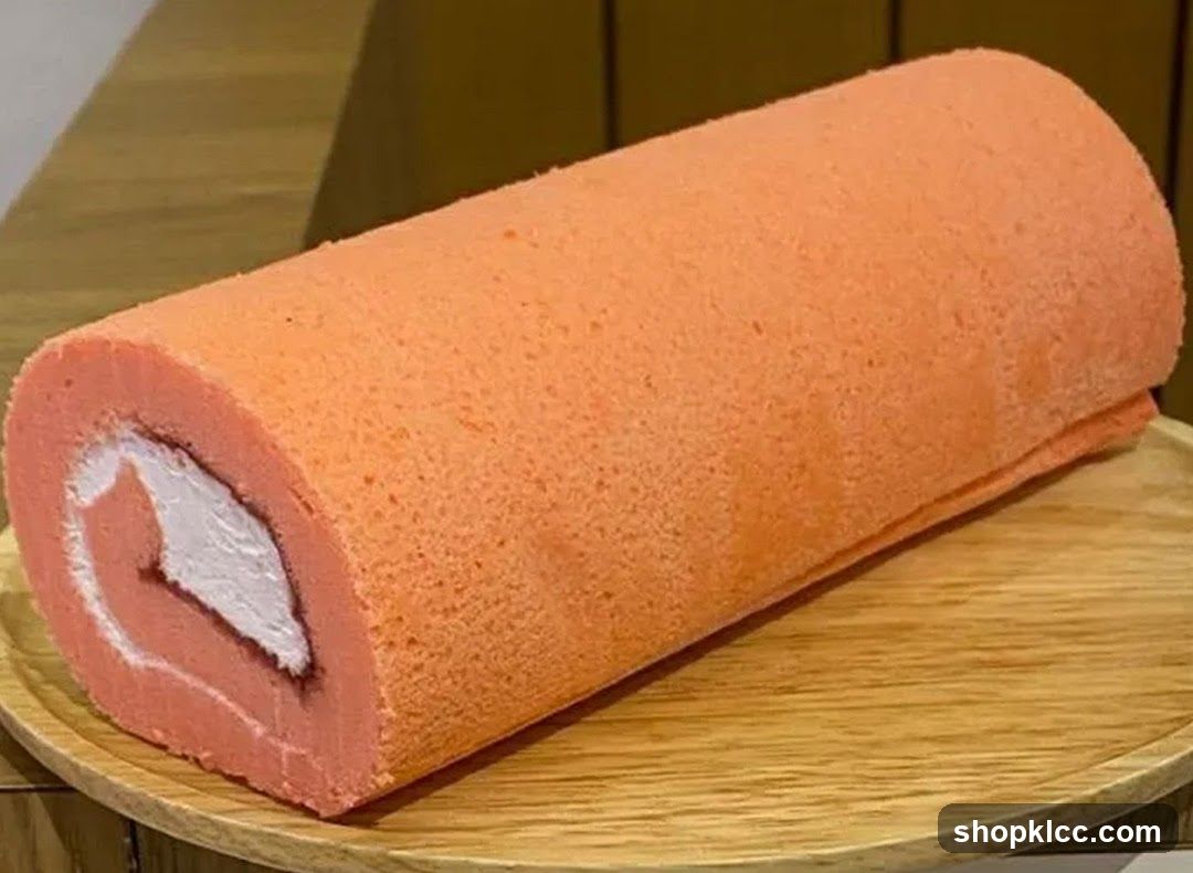 Orange Swiss Roll