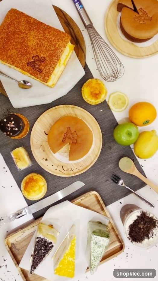 Assortment of Desserts and Fruits