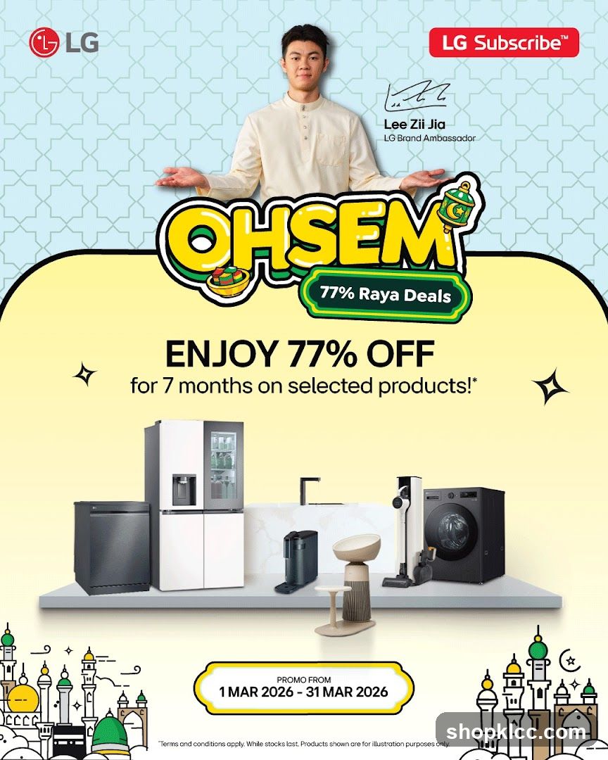 LG OHSEM 77% Raya Deals