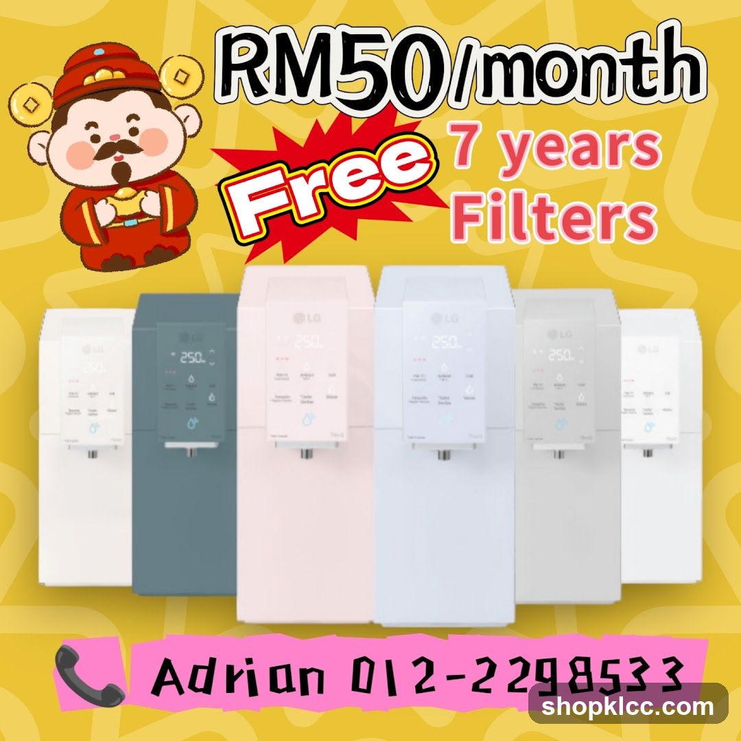 LG Water Purifier Promotion