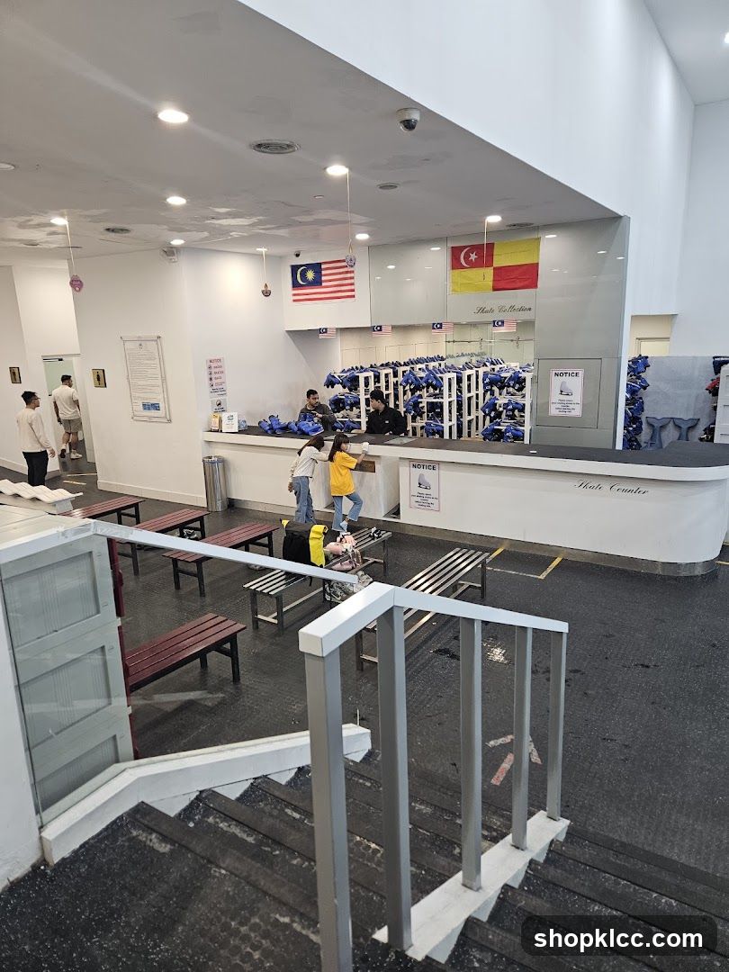 Skate Rental Counter