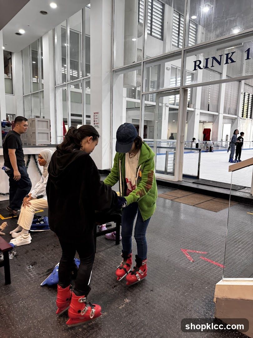 Ice Skating Rink Entrance