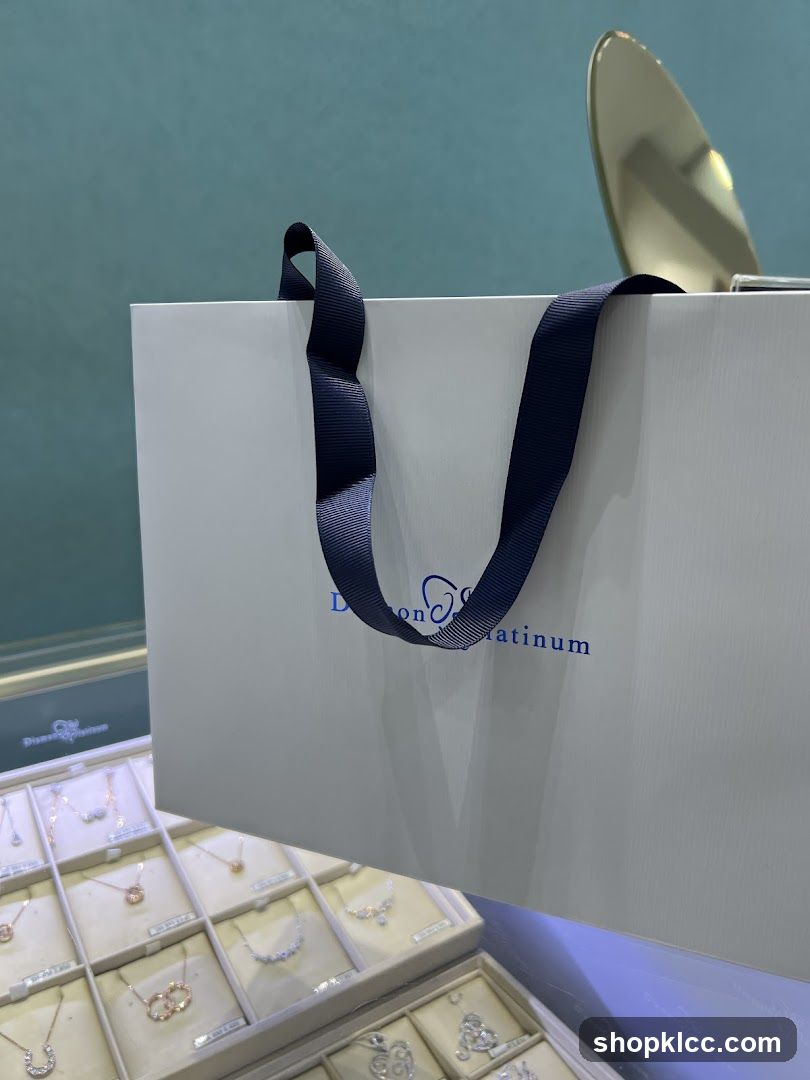 Jewelry Display and Shopping Bag