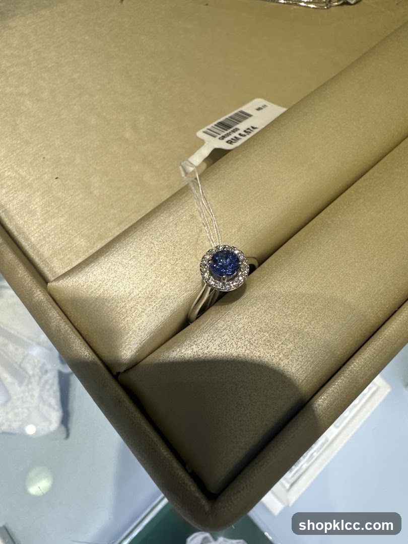 Diamond and Sapphire Ring