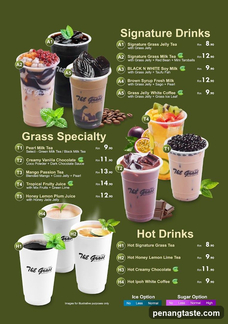 The Grass Menu