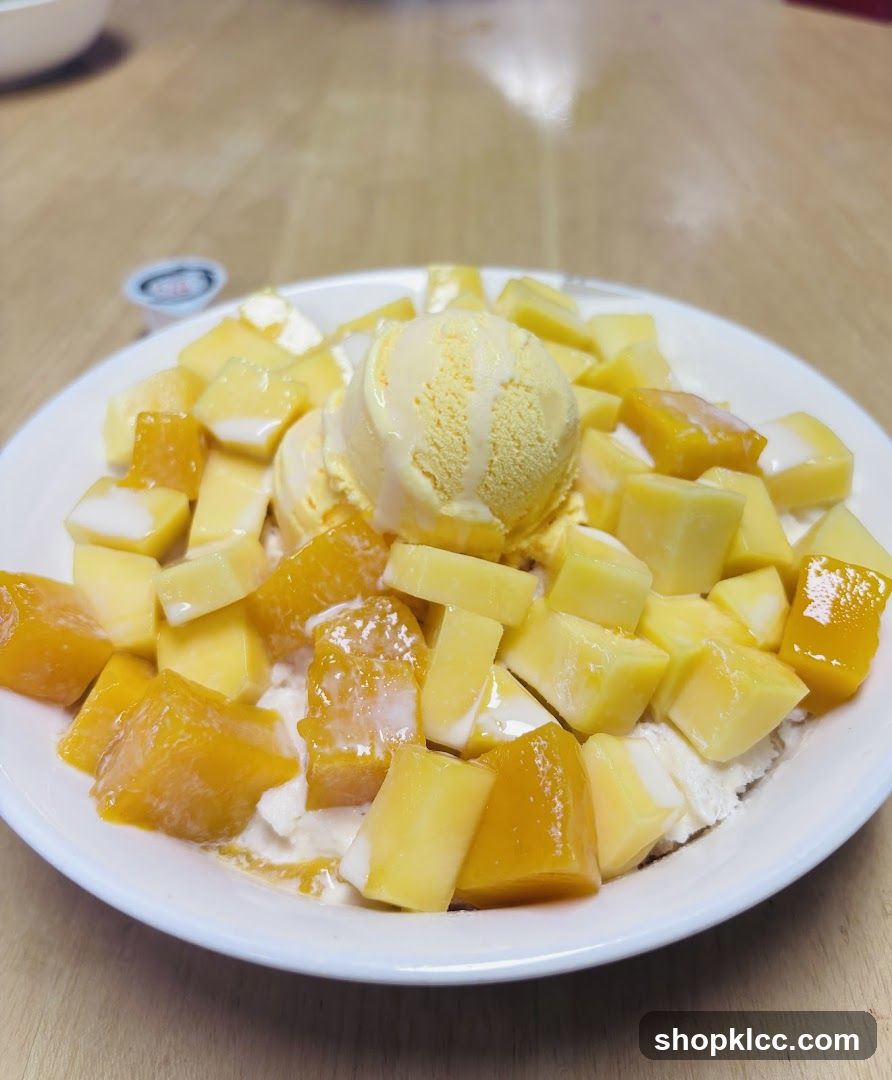 Mango Bingsu