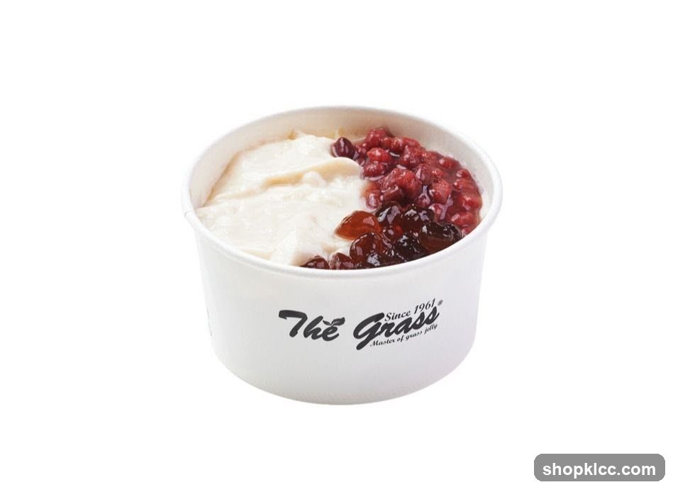 Grass Jelly Dessert