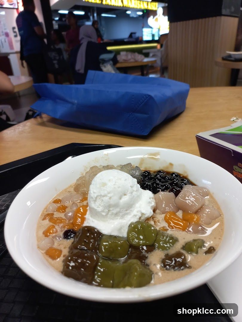 Dessert Bowl with Ice Cream