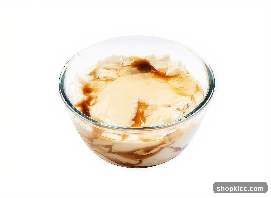 Tofu Pudding with Syrup