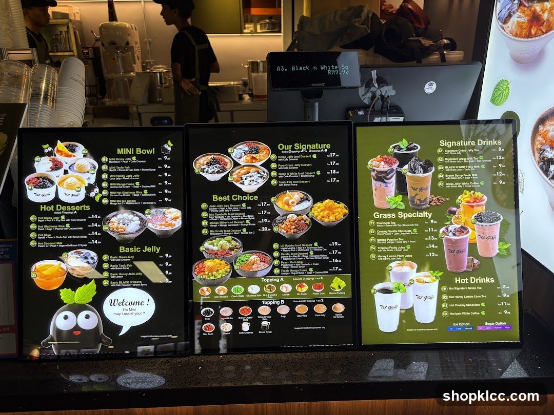 The Grass Menu