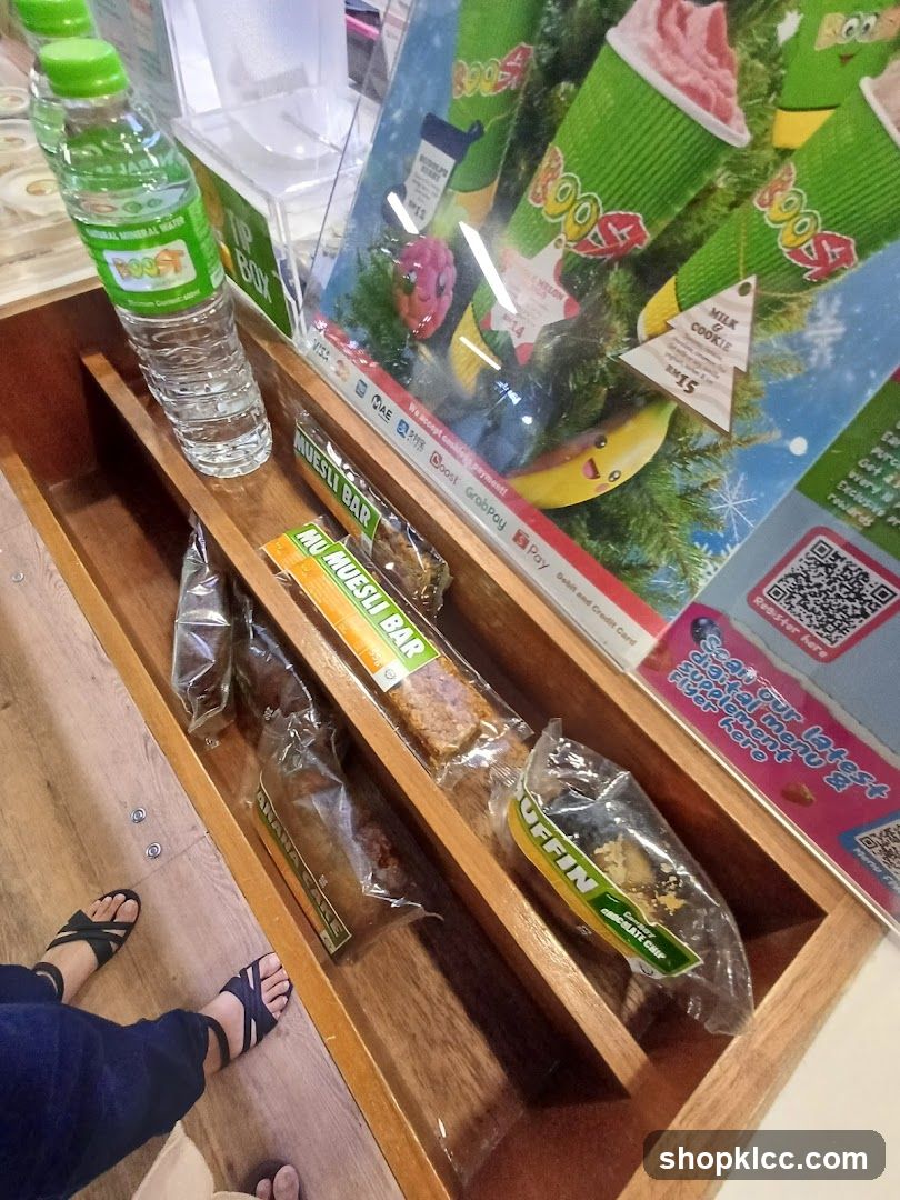 Boost Drinks and Snacks