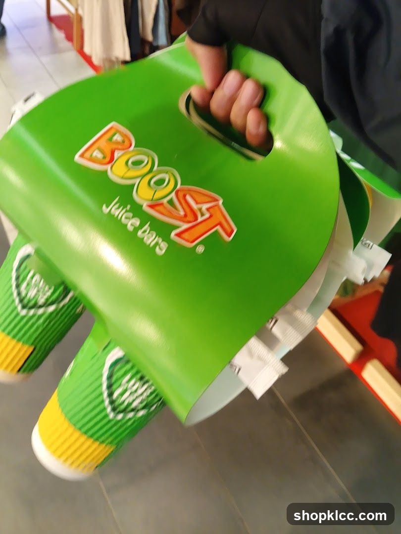 Boost Juice Bars Carrier