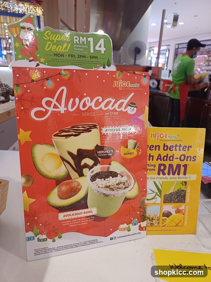 Juice Works Avocado Series Promotion
