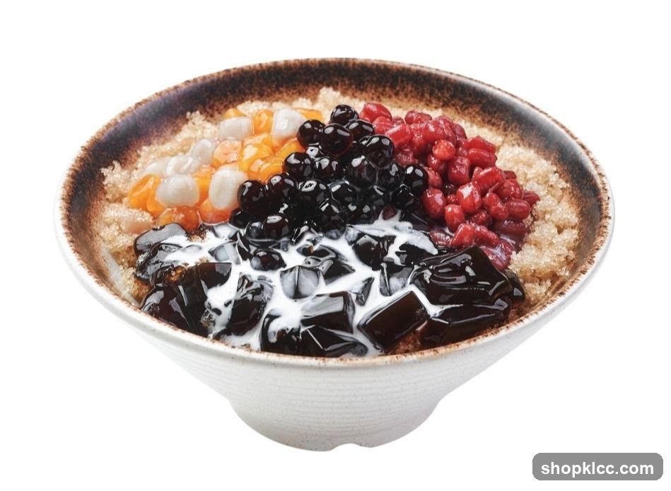 Shaved Ice Dessert