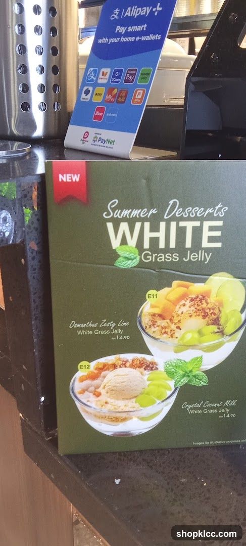 Summer Desserts Menu