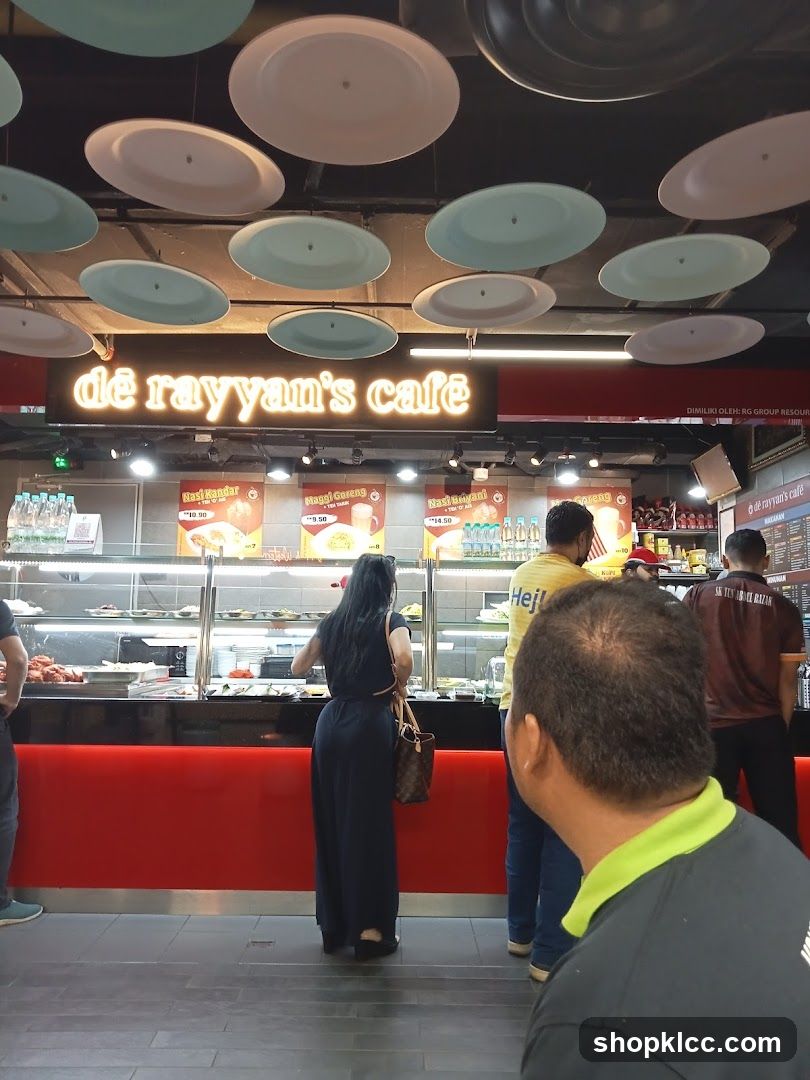 de rayyan's cafe interior