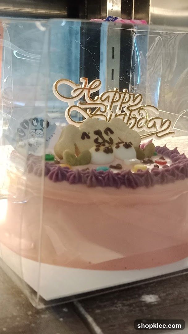 Birthday Cake Display