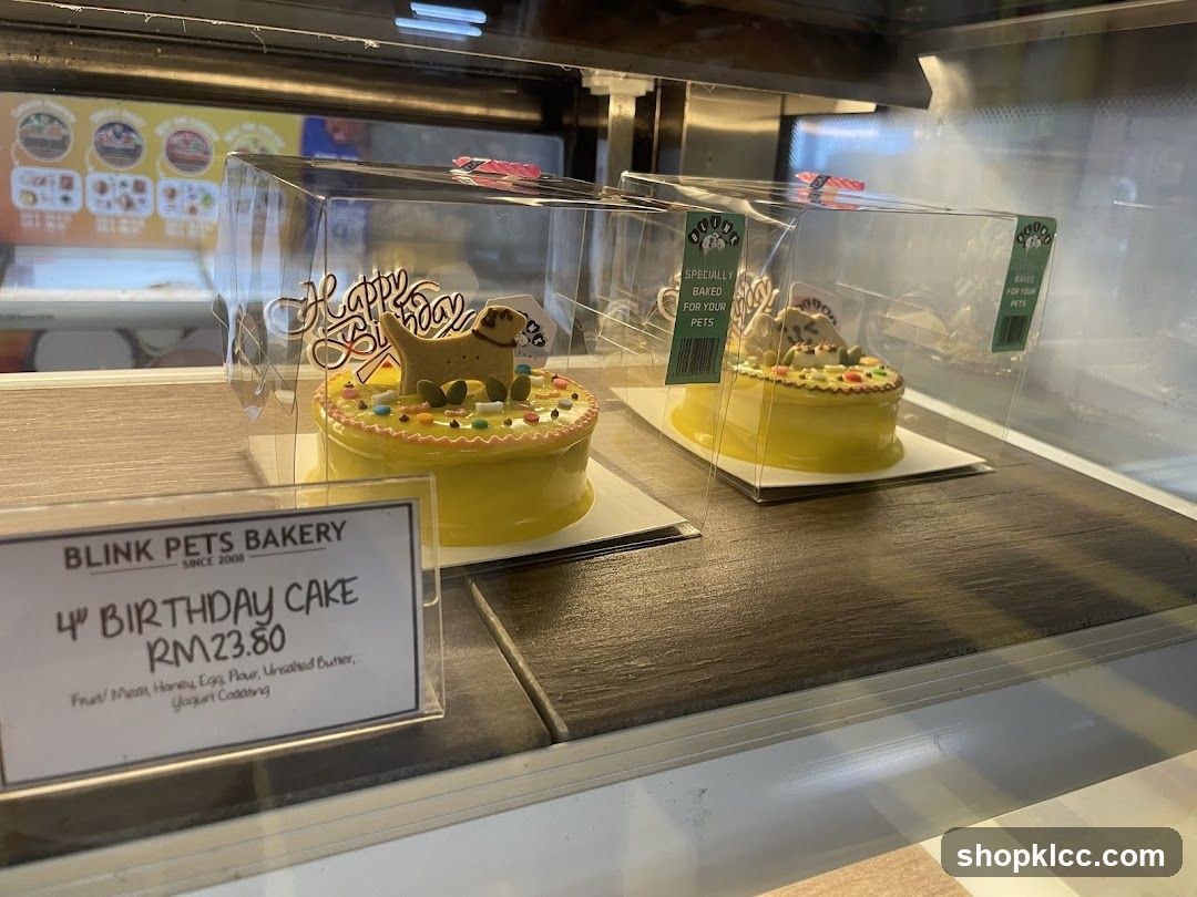 Blink Pets Bakery Display