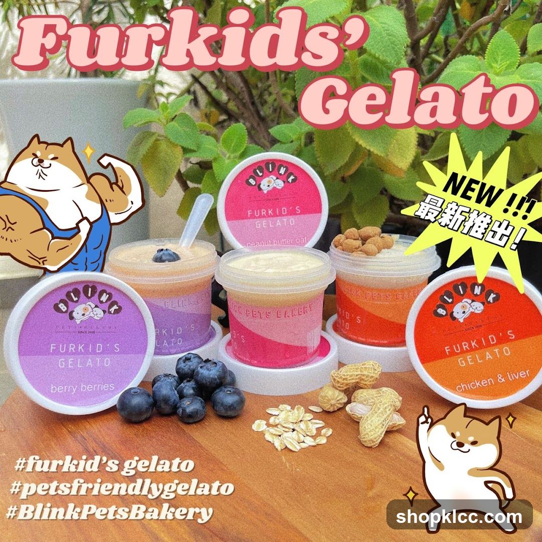Furkids' Gelato Product Display