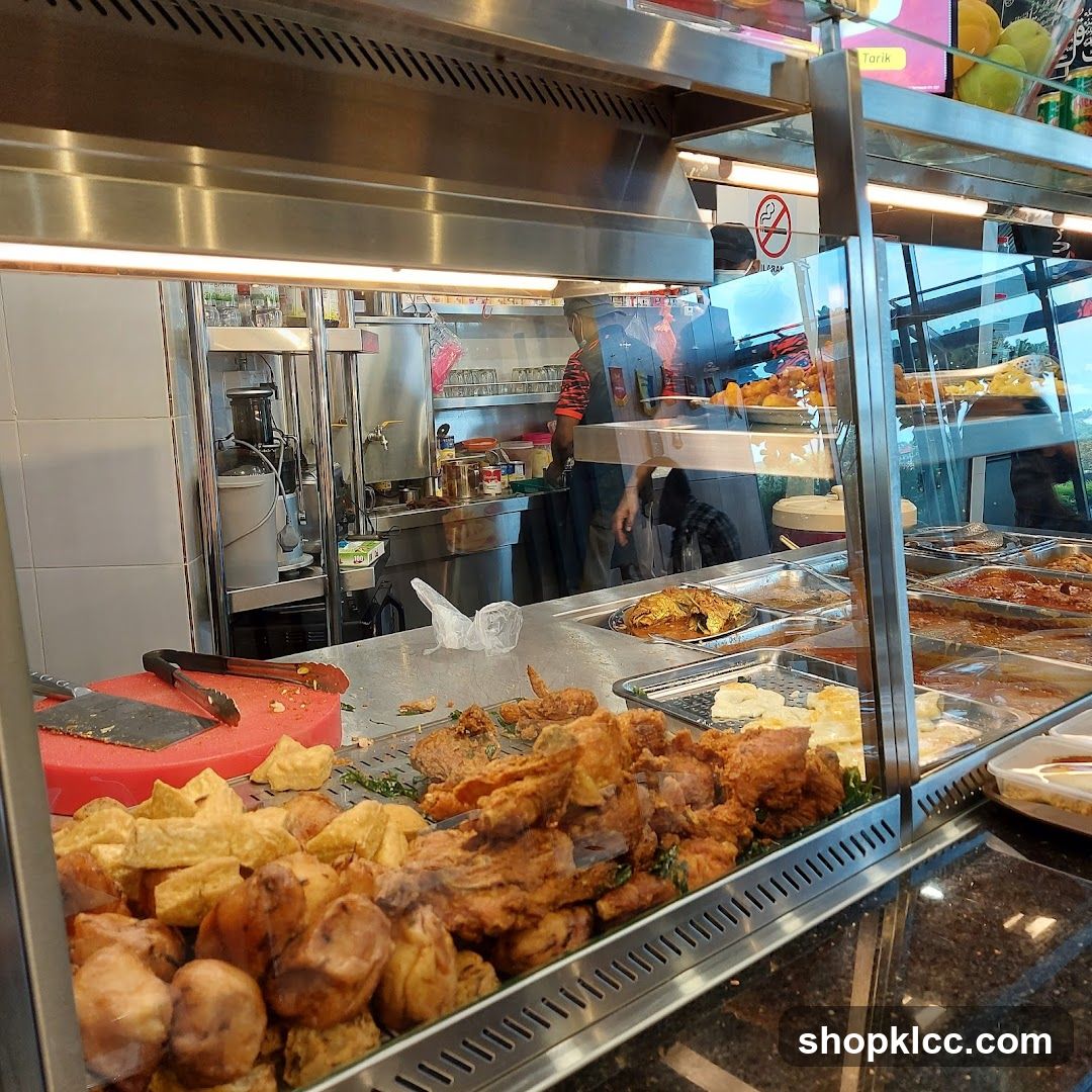Fried Food Display Counter