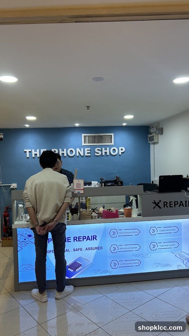The Phone Shop Interior