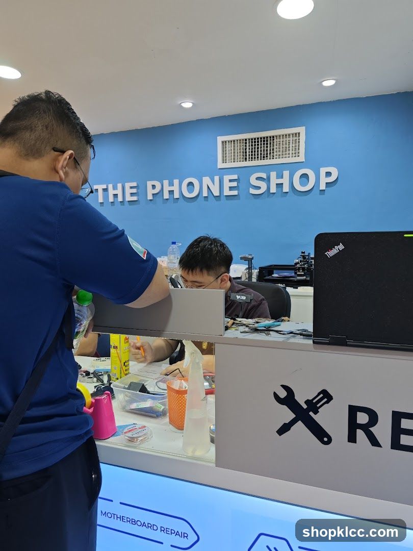Phone Repair Shop Interior