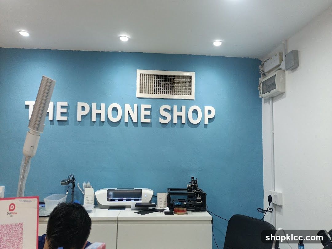 Phone Shop Interior